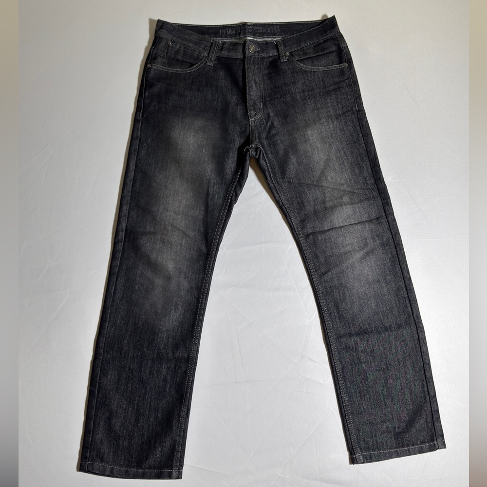PD&C Black Straight Men Jeans 34/30